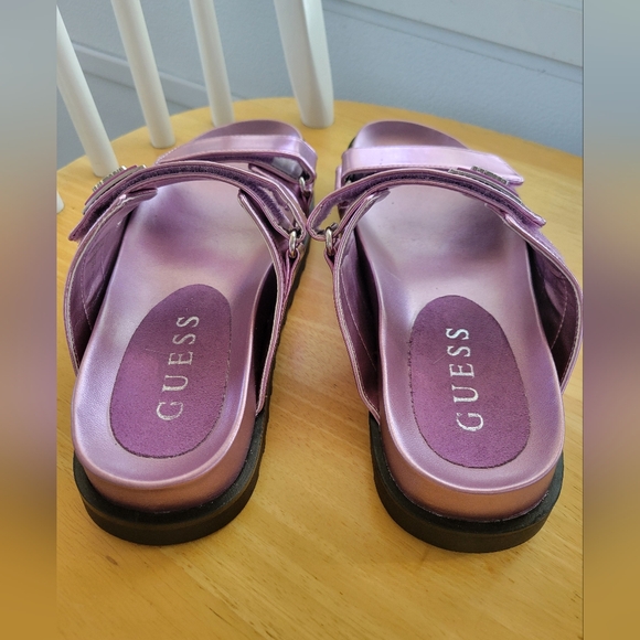 Guess Purple Sandals with Adjustable Straps - Picture 5 of 10
